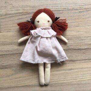 Alimrose Doll with Pink Dress and Red Hair